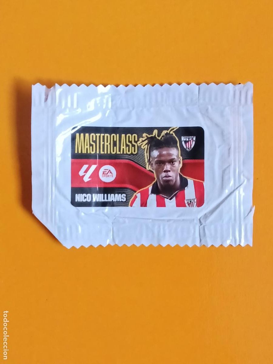 Coleccionismo deportivo: NICO WILLIAMS. M&Aacute;STERCLASS. ATHLETIC CLUB BILBAO. CHICLE LIGA ESTE 2026-27. PANINI