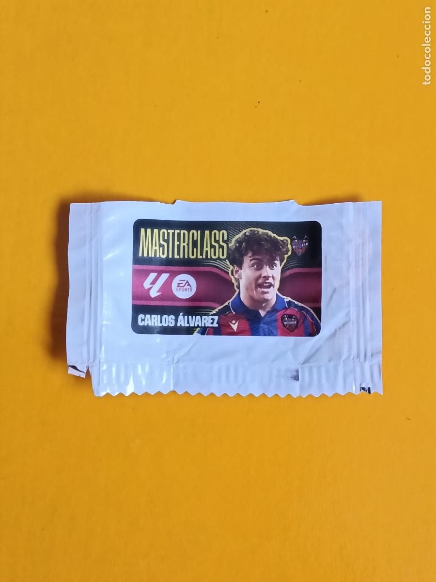 Coleccionismo deportivo: CARLOS &Aacute;LVAREZ. M&Aacute;STERCLASS. LEVANTE U.D. CHICLE LIGA ESTE 2026-27. PANINI