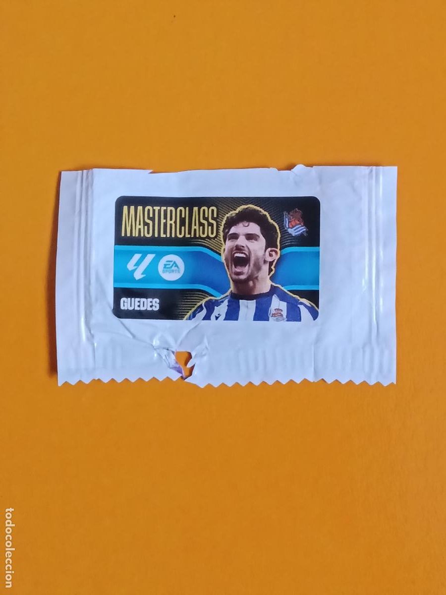 Coleccionismo deportivo: GUEDES. M&Aacute;STERCLASS. REAL SOCIEDAD. CHICLE LIGA ESTE 2026-27. PANINI