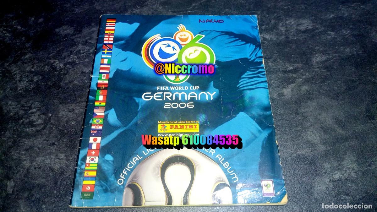 Coleccionismo deportivo: mundial alemania 2006 panini world cup album tiene 400 cromos ver fotos niccromo germany 06