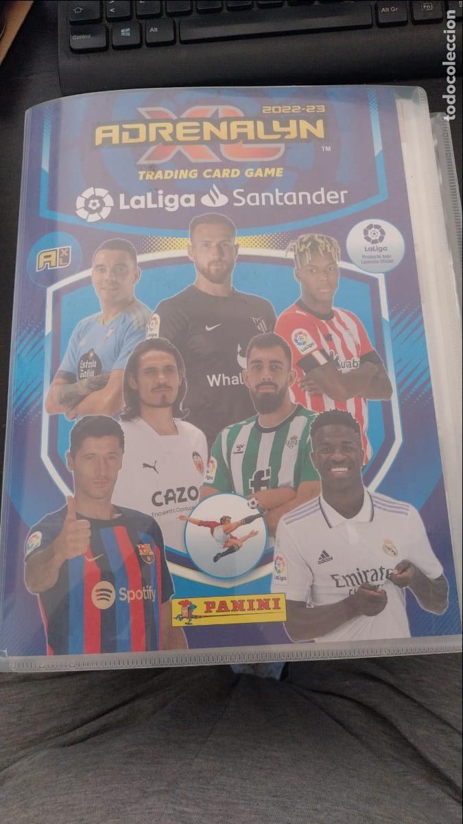 Coleccionismo deportivo: LA LIGA ADRENALYN 2022 2023 22 23. ALBUM INCOMPLETO