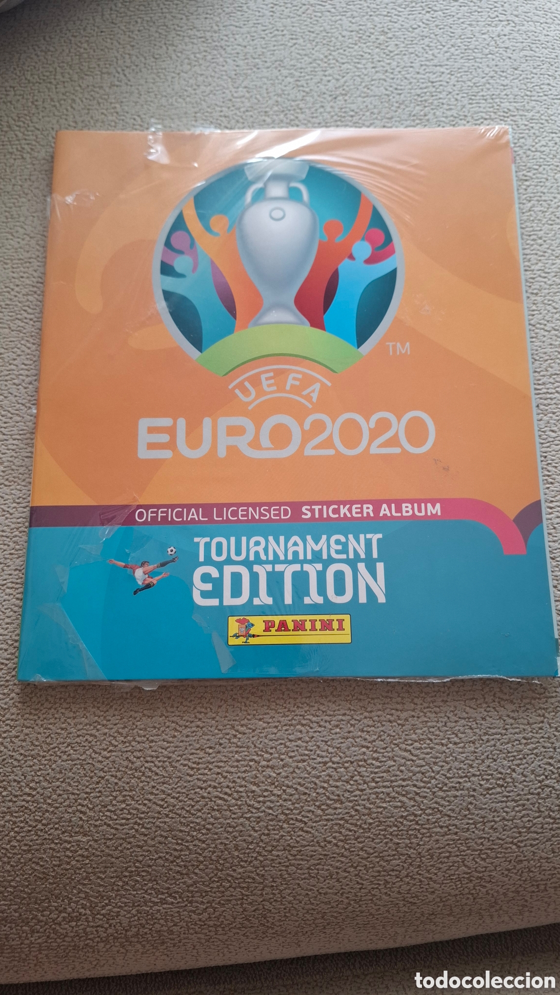 Coleccionismo deportivo: ALBUM DE FUTBOL VACIO PLANCHA DE LA EURO 2020 TOURNAMENT EDITION PANINI