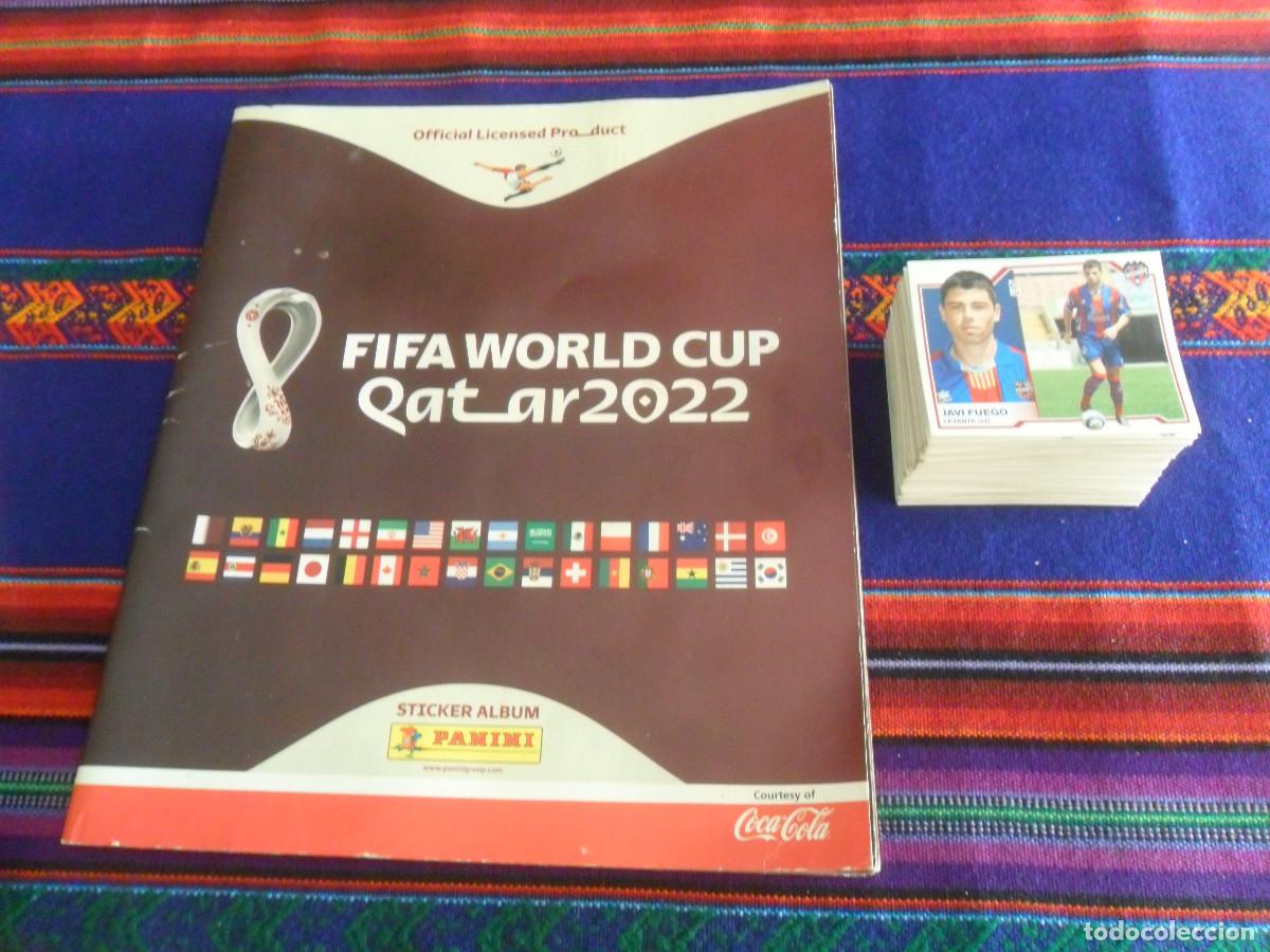 Coleccionismo deportivo: COCA COLA FIFA WORLD CUP QATAR 2022 INCOMPLETO PANINI Y 183 CROMO ESTE LIGA 07 08 9 COLOCA 2 FICHAJE