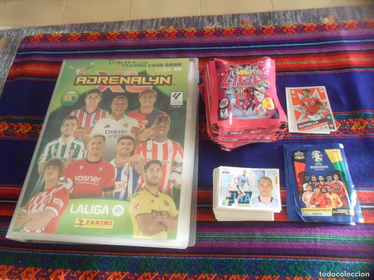 Coleccionismo deportivo: ADRENALYN 2024 25 INCOMPLETO FALTAN 56 CROMO 251 CROMO ESTE LIGA 23 FICHAJE 23 COLOCA 50 SOBRE LLENO