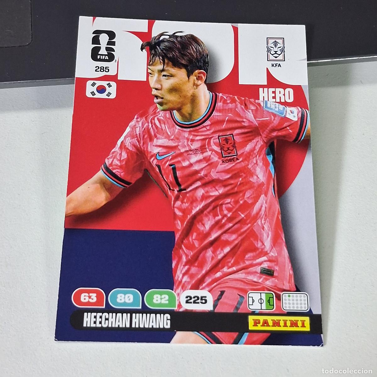 Coleccionismo deportivo: B55 285 HEECHAN HWANG REPUBLICA COREA SOUTH KOREA HERO PANINI ADRENALYN FIFA WORLD CUP 26 2026 CARD