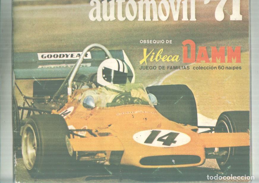 Coleccionismo deportivo: Album cromos Automovil 71 (completo) - Varios