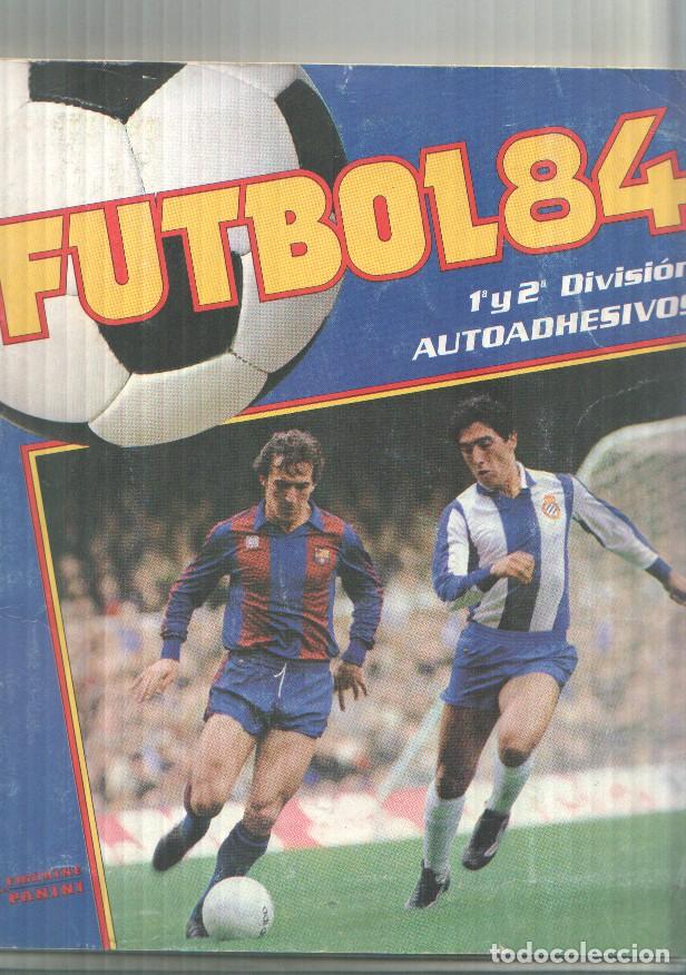Coleccionismo deportivo: Album cromos FUTBOL 84 (falta cromo 319) - Varios