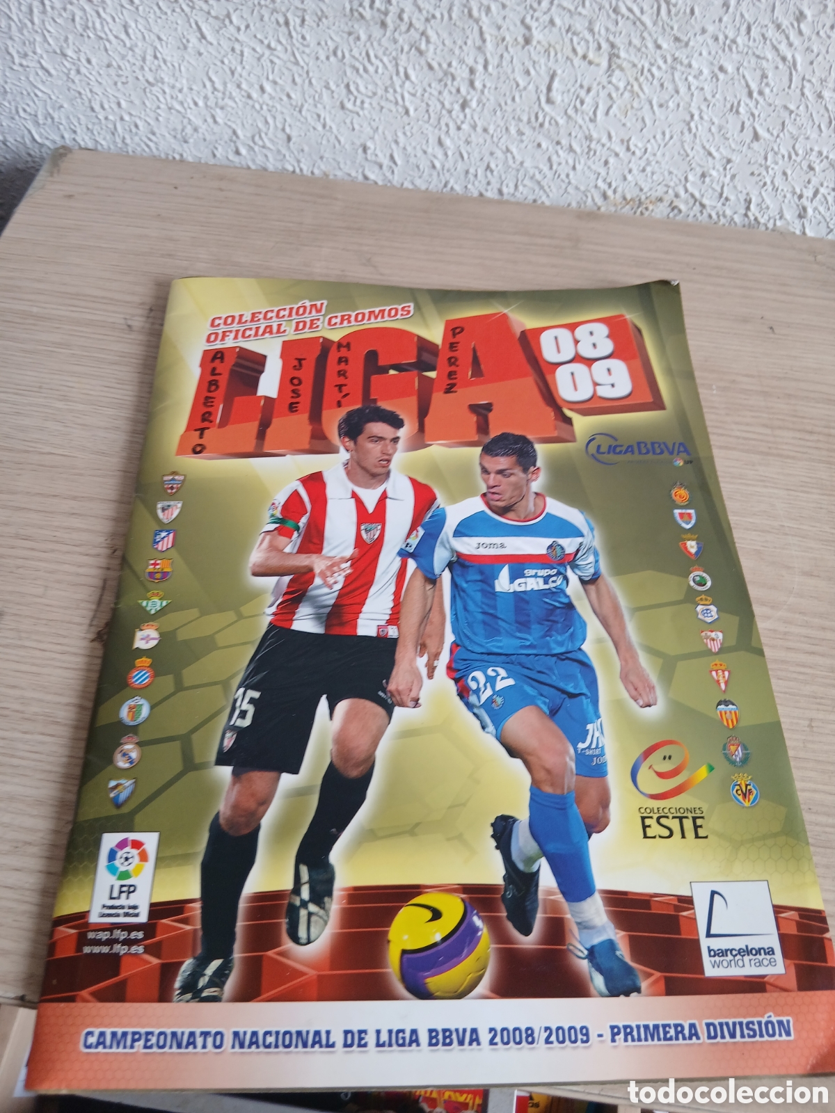 Coleccionismo deportivo: LIGA ESTE 08/09 A FALTA DE 103 CROMOS,,VER FOTOS