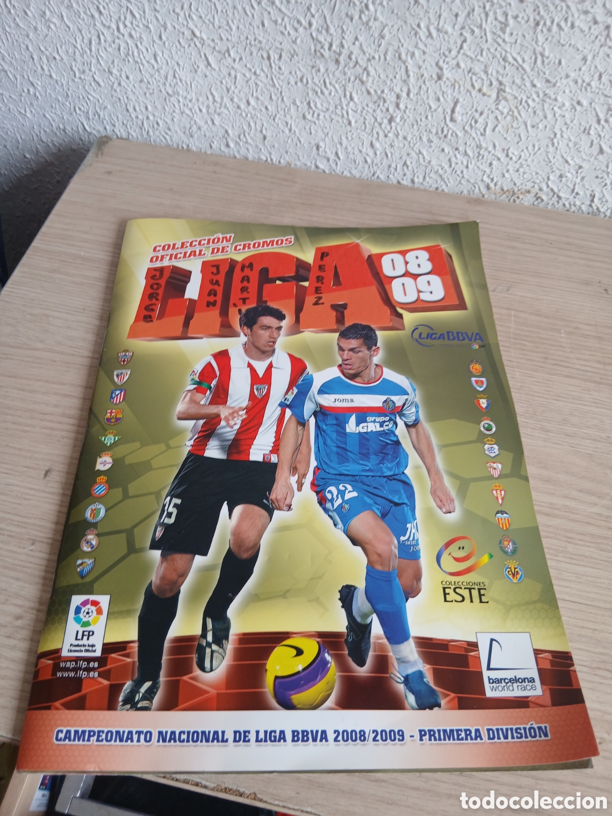 Coleccionismo deportivo: LIGA ESTE 08/09 A FALTA DE 62 CROMOS,,VER FOTOS