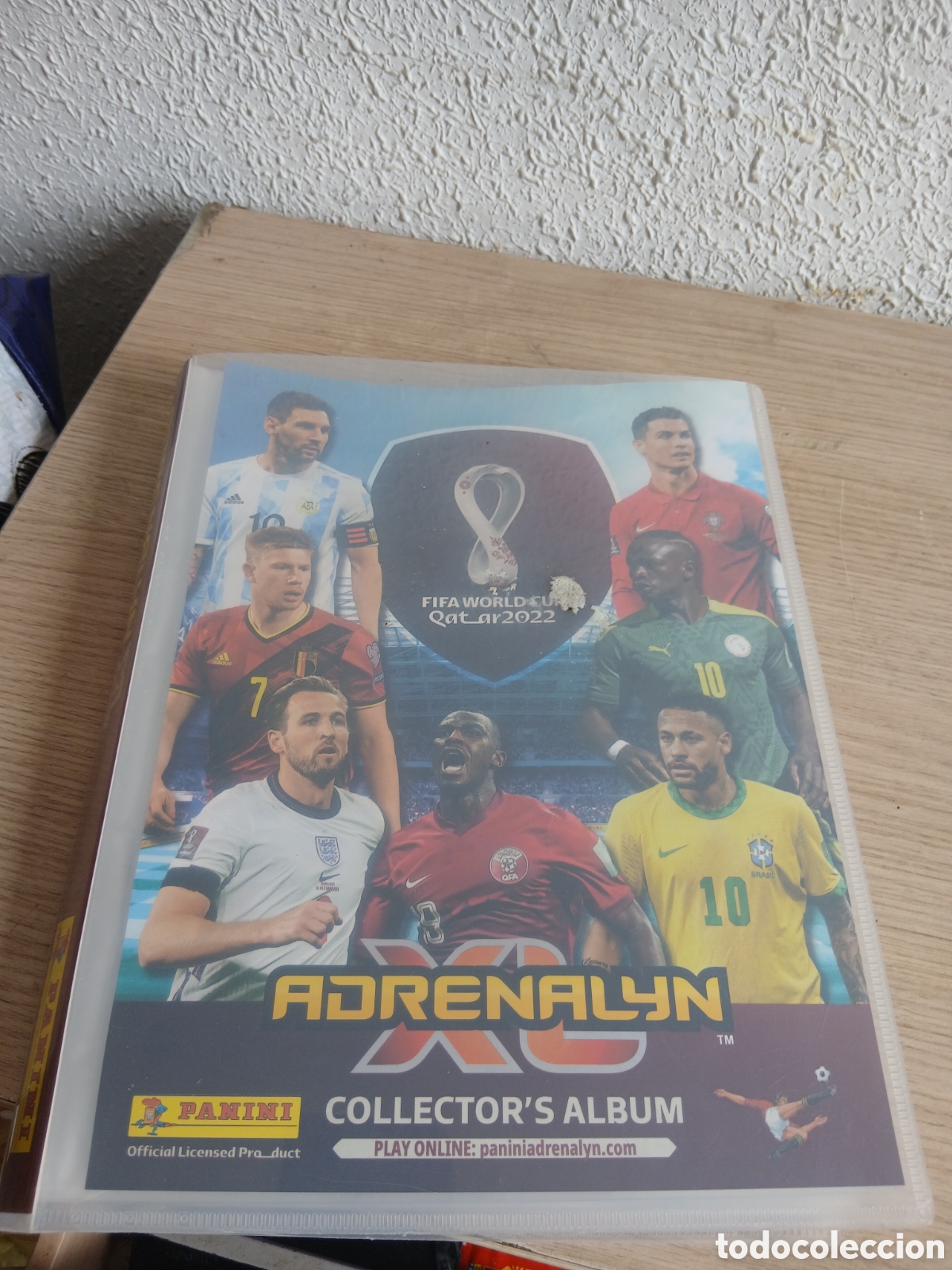 Coleccionismo deportivo: ADRENALYN FIFA QATAR CON 235 CROMOS,,VER FOTOS