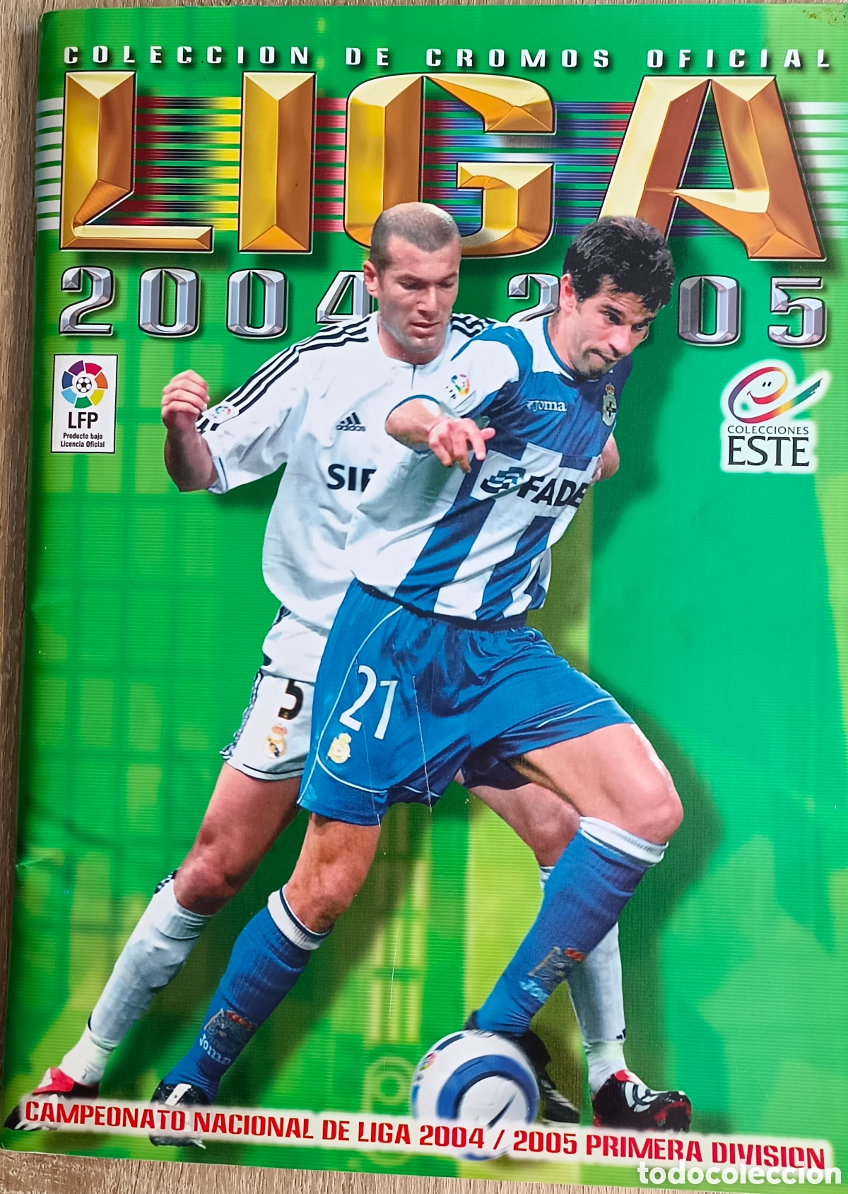 Coleccionismo deportivo: &Aacute;lbum de Panini temporada 04/05
