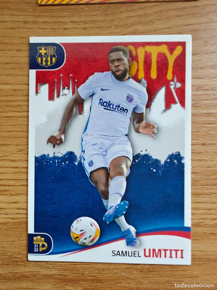 Coleccionismo deportivo: Umtiti 87 Podium 20 21 City Insert 25 FC Barcelona 2020 2021