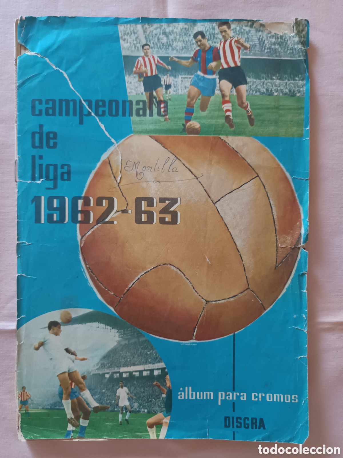 Coleccionismo deportivo: DISGRA CAMPEONATO DE LIGA 1962-63