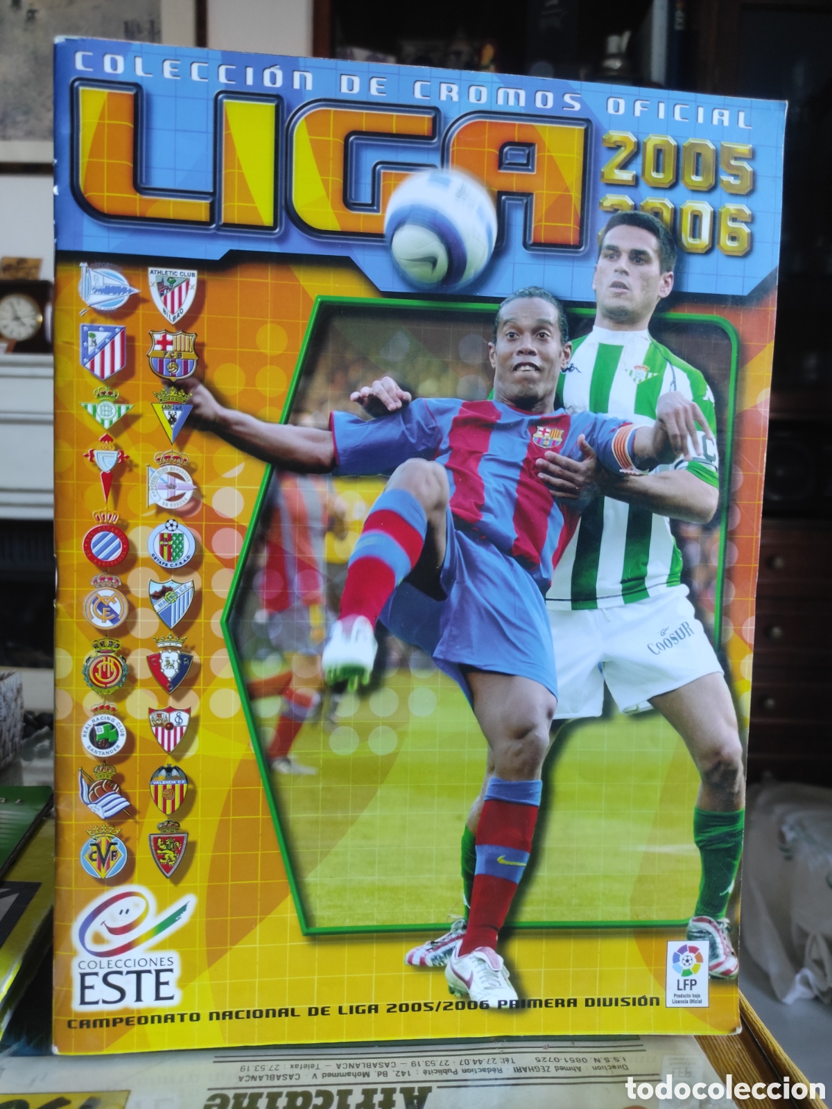 Coleccionismo deportivo: CROMOS FUTBOL INCOMPLETO LIGA 2005 2006