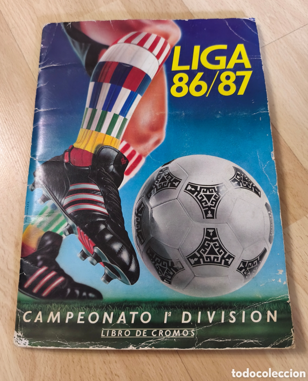 Coleccionismo deportivo: Album liga Este 86/87 Incompleto 1986/87