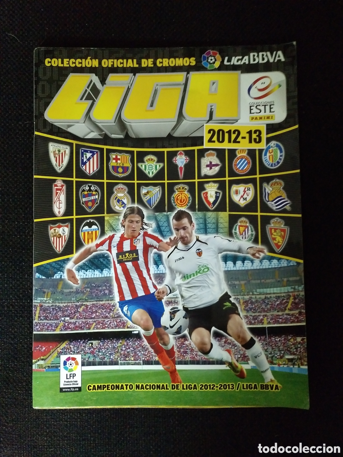 Coleccionismo deportivo: ALBUM LIGA ESTE 12 13 CON 509 CROMOS