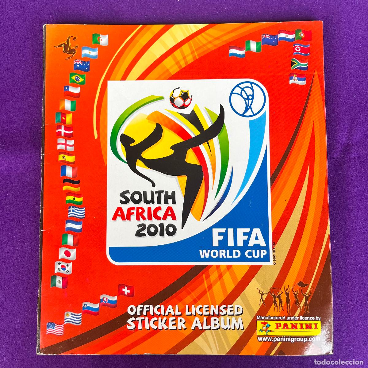 Coleccionismo deportivo: ALBUM DE FUTBOL. MUNDIAL 2010. SOUTH AFRICA. FIFA WORLD CUP. PANINI. CON 6 CROMOS.