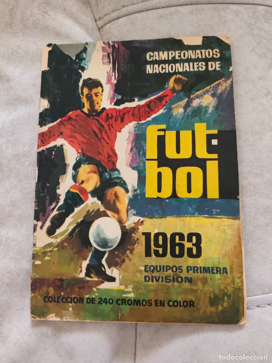 Coleccionismo deportivo: Campeonatos nacionales de F&uacute;tbol, 1963. Ruiz Romero. Di Stefano y Kubala entrenador