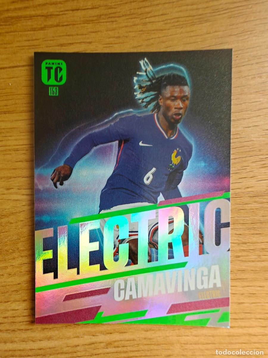 Coleccionismo deportivo: Eduardo Camavinga 153 Top Class 24 25 Electric Panini Francia 2024 2025