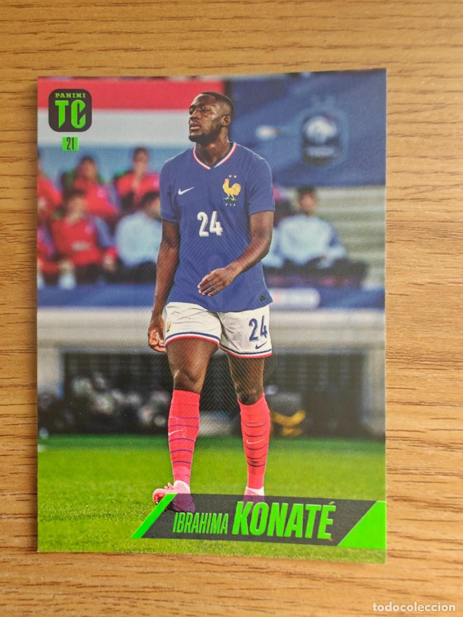 Coleccionismo deportivo: Ibrahima Konate 21 Top Class 24 25 Panini Francia 2024 2025
