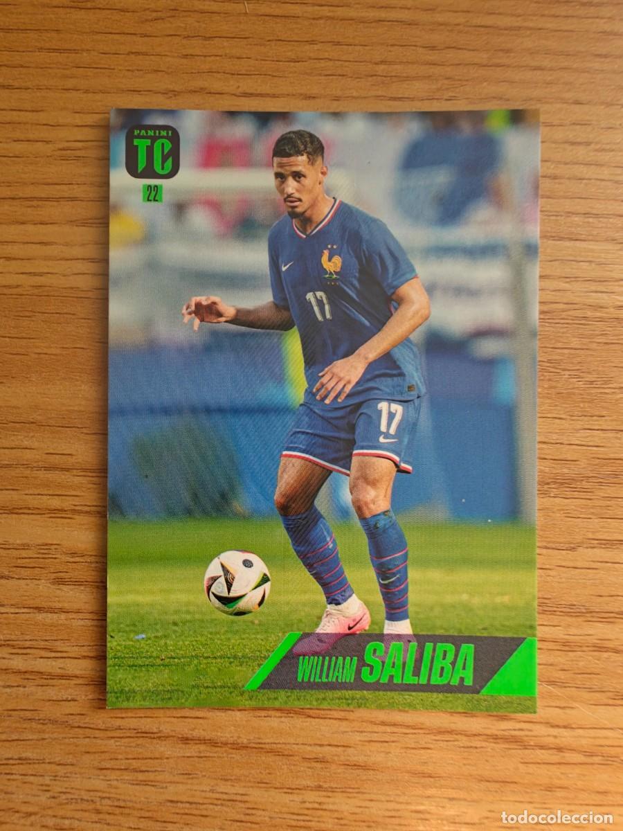 Coleccionismo deportivo: William Saliba 22 Top Class 24 25 Panini Francia 2024 2025