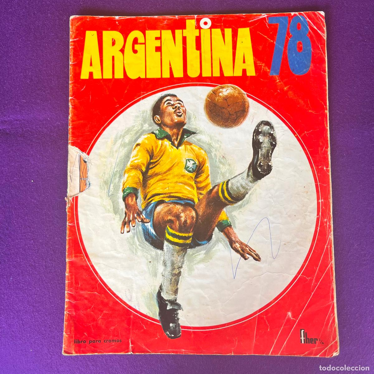 Coleccionismo deportivo: ALBUM DE CROMOS FUTBOL. ARGENTINA 78. VACIO. ED FHER.