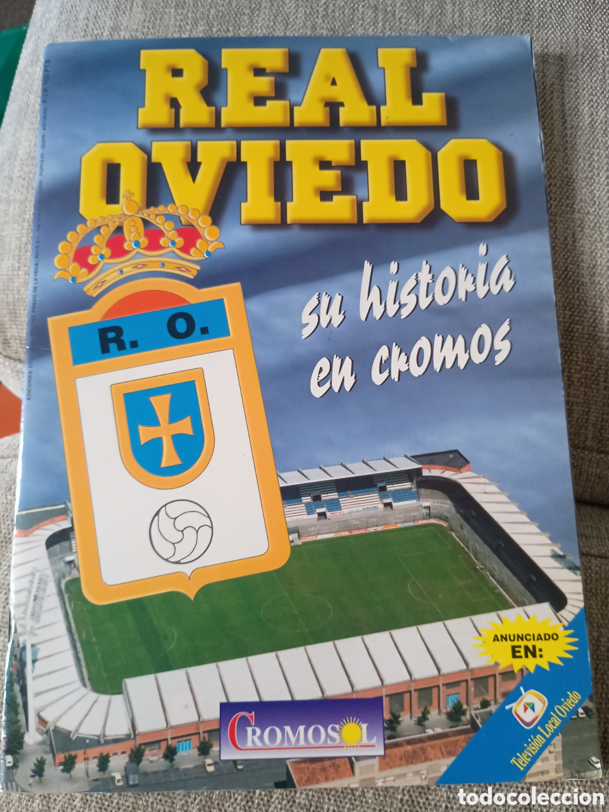 Coleccionismo deportivo: 1.2 Real Oviedo. Su historia en cromos. &Aacute;lbum de Cromosol. F&uacute;tbol Asturias