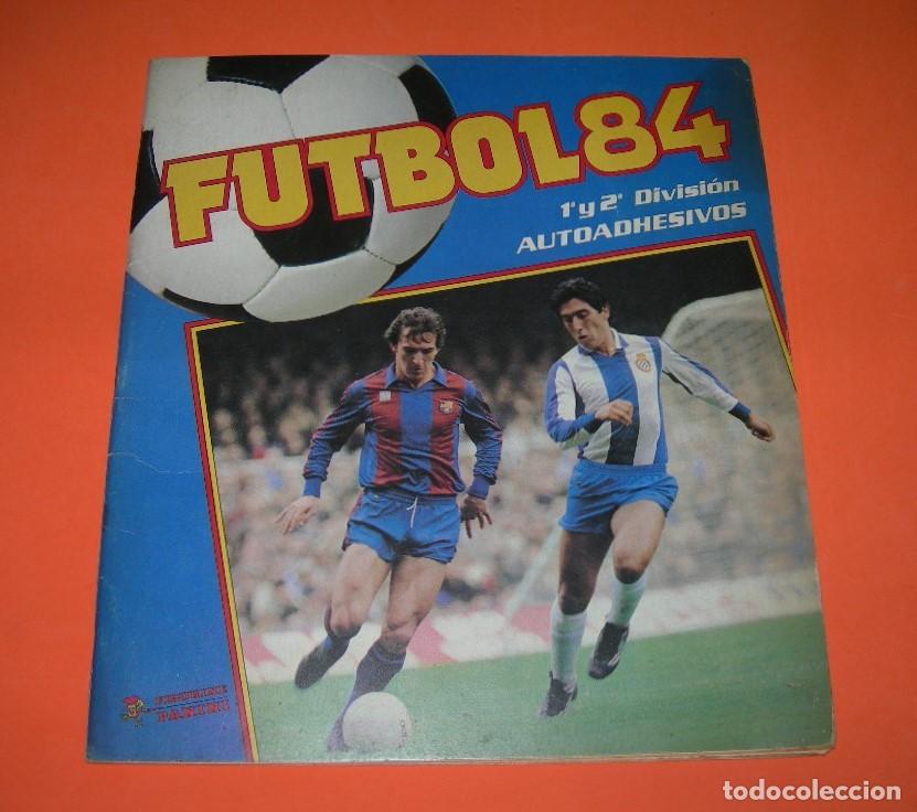 Coleccionismo deportivo: &Aacute;LBUM DE CROMOS F&Uacute;TBOL 84 - LIGA 1&ordf; Y 2&ordf; DIVISI&Oacute;N - INCLUYE CROMO MARADONA - FIGURINE PANINI -