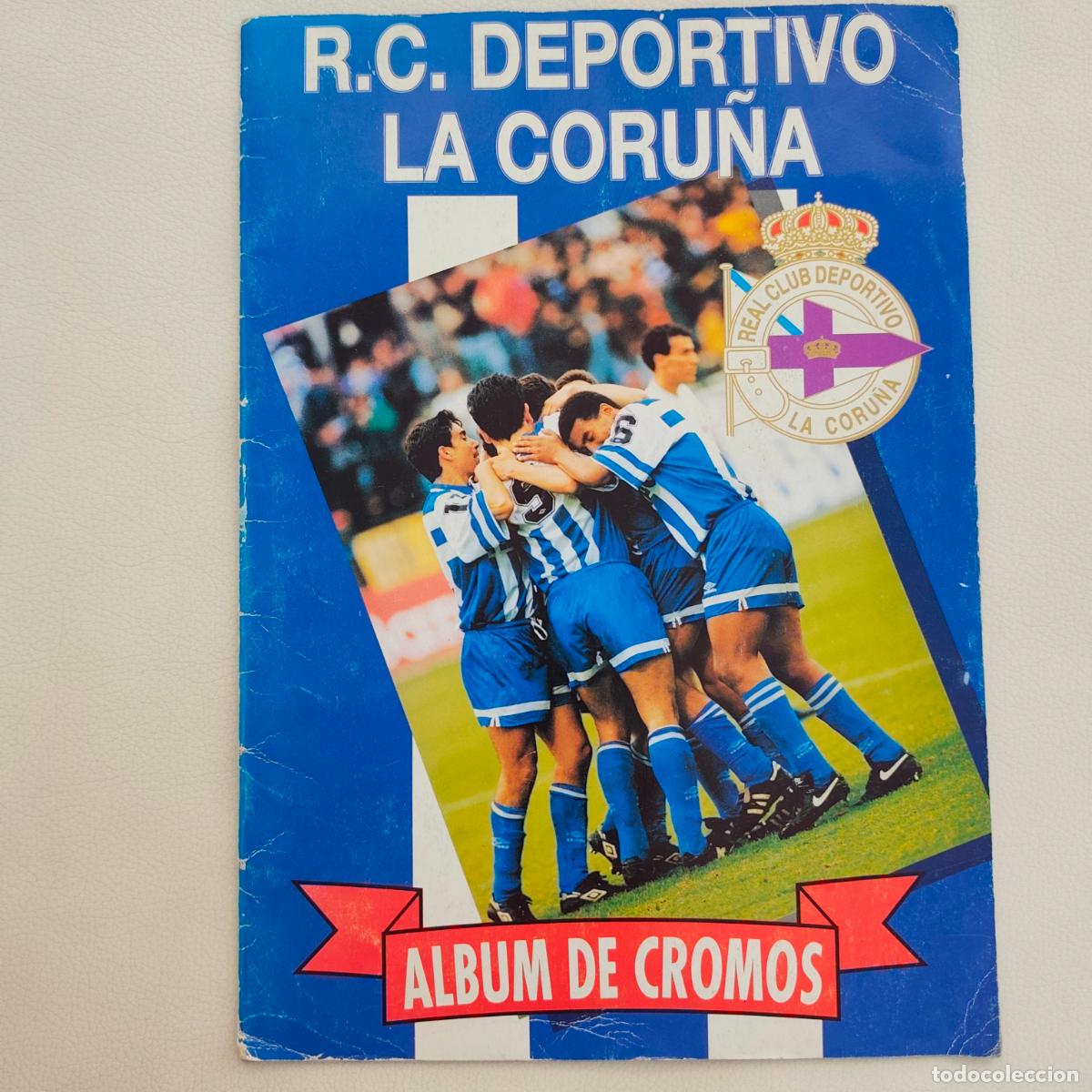 Coleccionismo deportivo: &Aacute;lbum RC deportivo de la Coru&ntilde;a casi completo faltan 6 cromos &eacute;poca superdepor