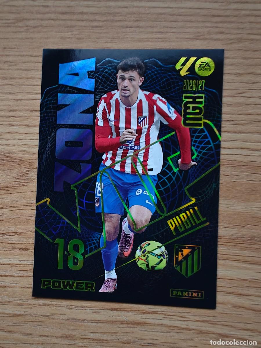 Coleccionismo deportivo: Pubill 404 P Zona Vip Panini Megacracks 2026 2027 Atl&eacute;tico de Madrid 2026 2027