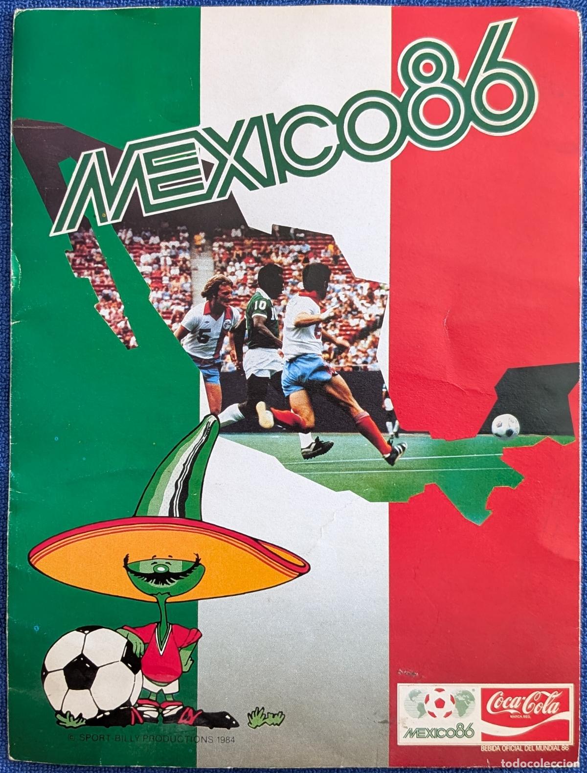 Coleccionismo deportivo: Selecci&oacute;n Espa&ntilde;ola - M&eacute;xico 86 - Coca Cola (1986)