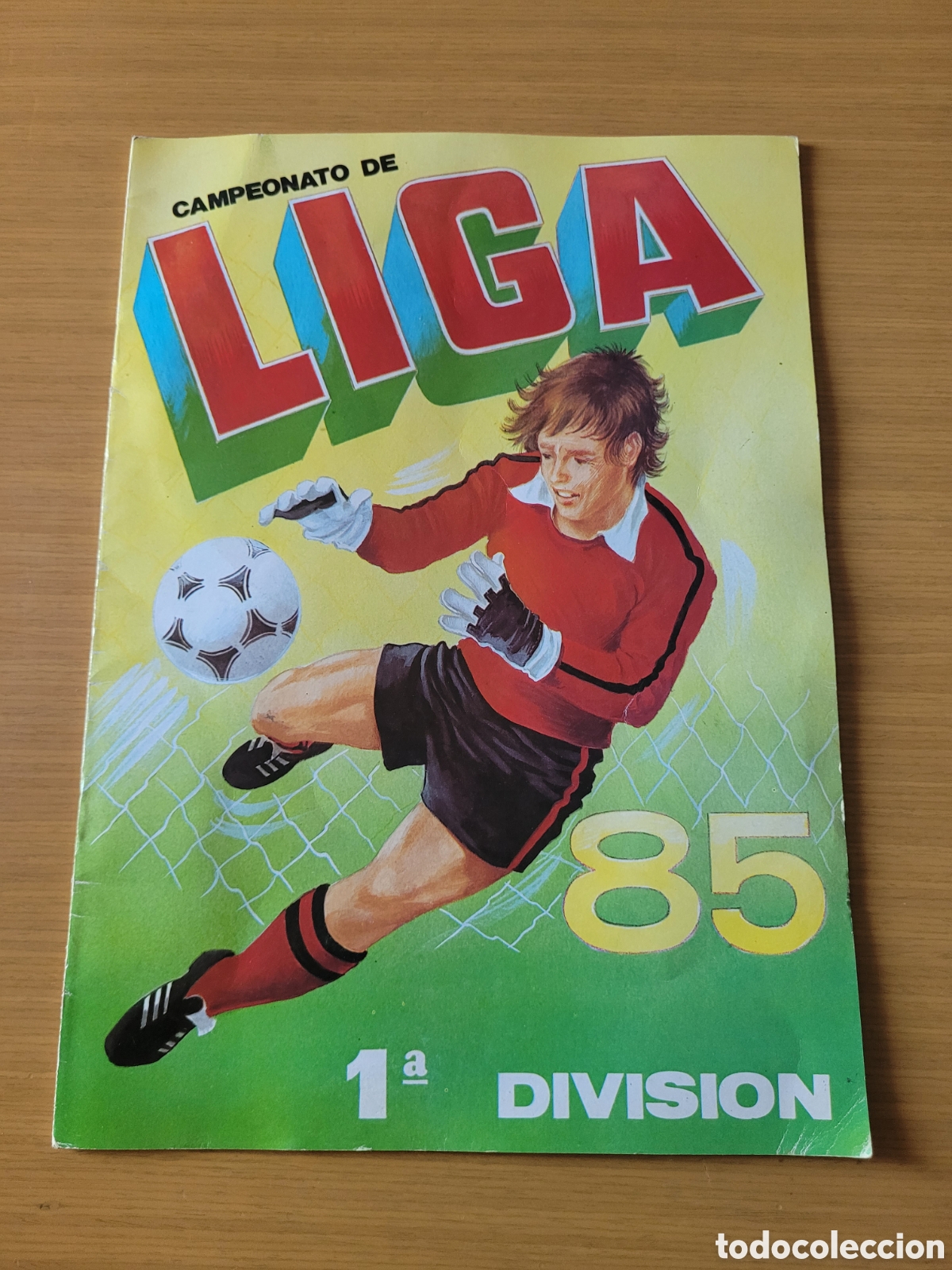 Coleccionismo deportivo: Album de f&uacute;tbol 1985 cromos cano