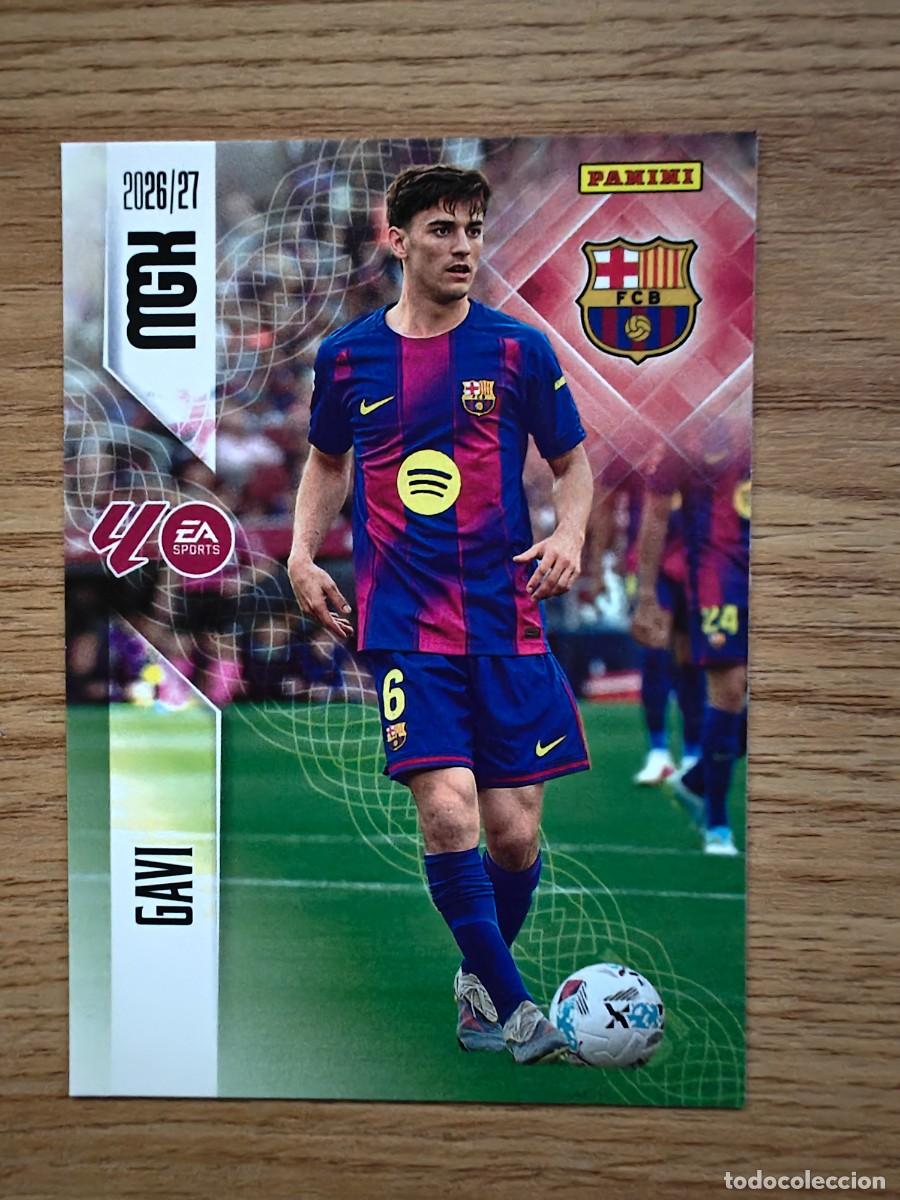 Coleccionismo deportivo: Gavi 84 Panini Megacracks 2026 2027 Barcelona 2026 2027