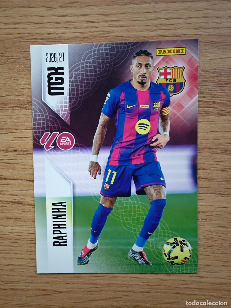 Coleccionismo deportivo: Raphinha 88 Panini Megacracks 2026 2027 Barcelona 2026 2027
