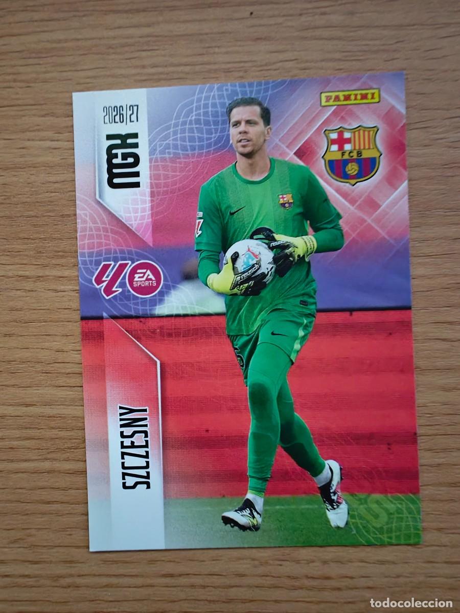 Coleccionismo deportivo: Szczesny 75 Panini Megacracks 2026 2027 Barcelona 2026 2027