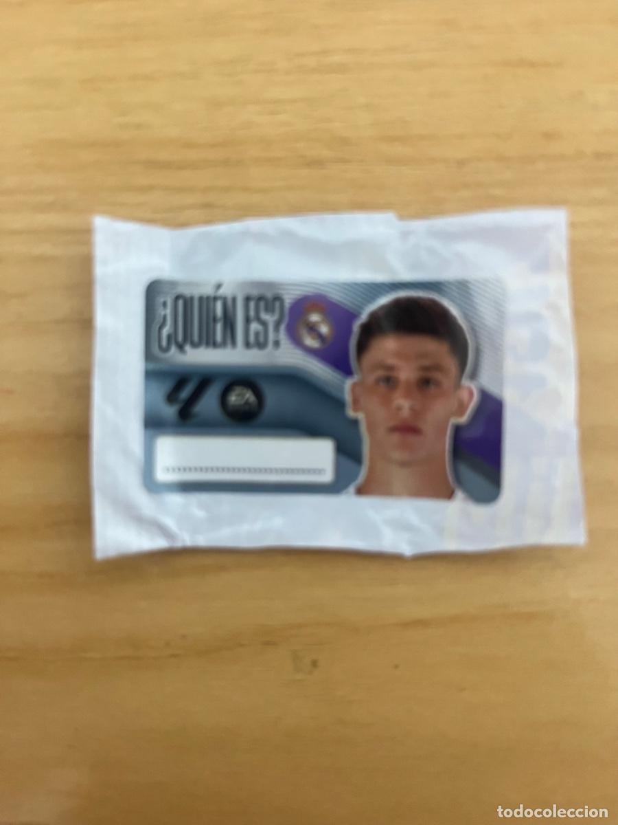 Coleccionismo deportivo: Quien es Real Madrid chicles ediciones este 26-27