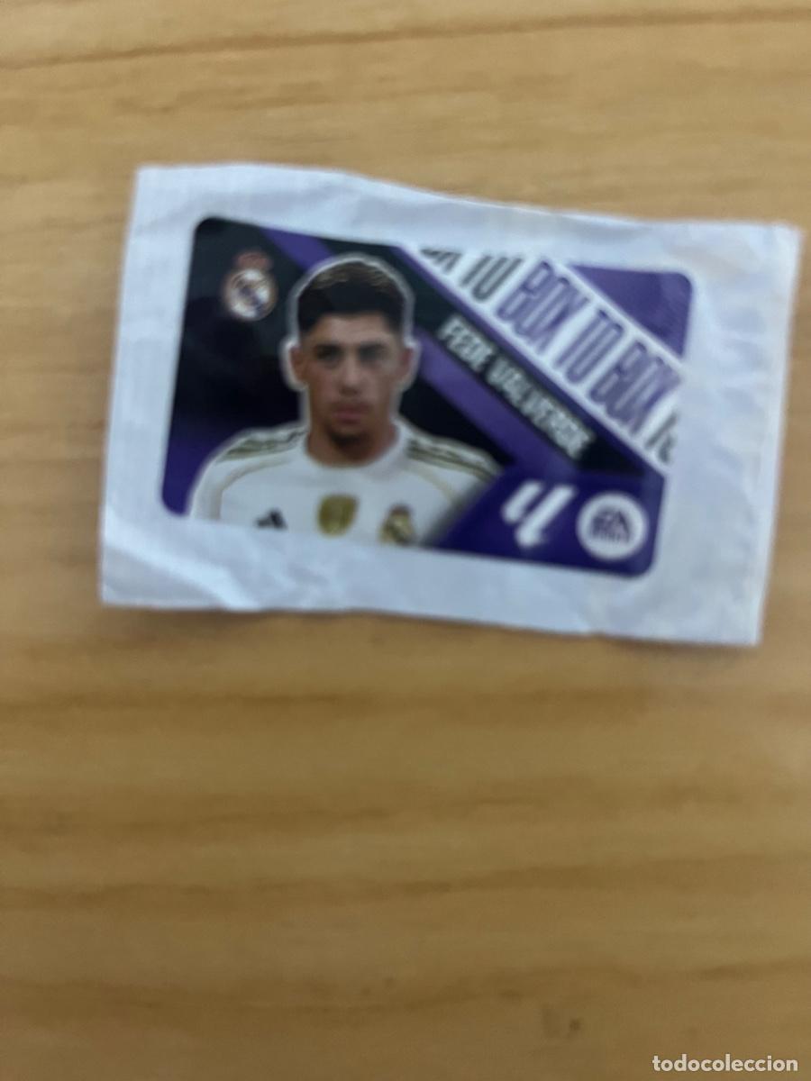Coleccionismo deportivo: Valverde Real Madrid box to box chicles ediciones este 26-27