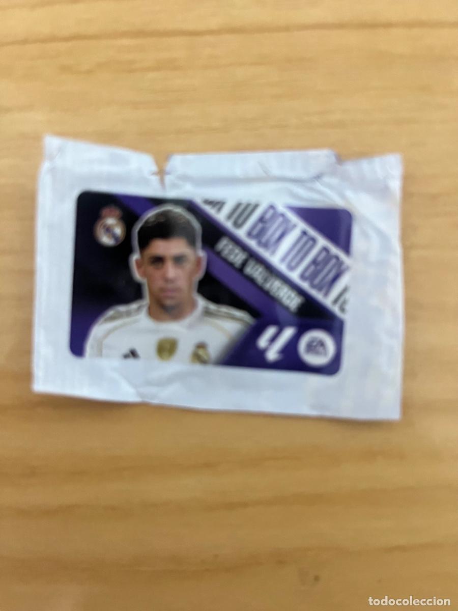 Coleccionismo deportivo: Valverde Real Madrid box to box chicles ediciones este 26-27