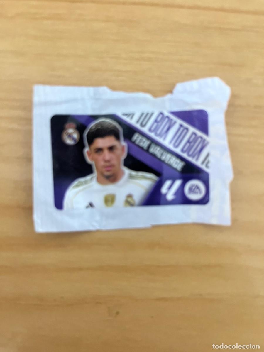Coleccionismo deportivo: Valverde Real Madrid box to box chicles ediciones este 26-27