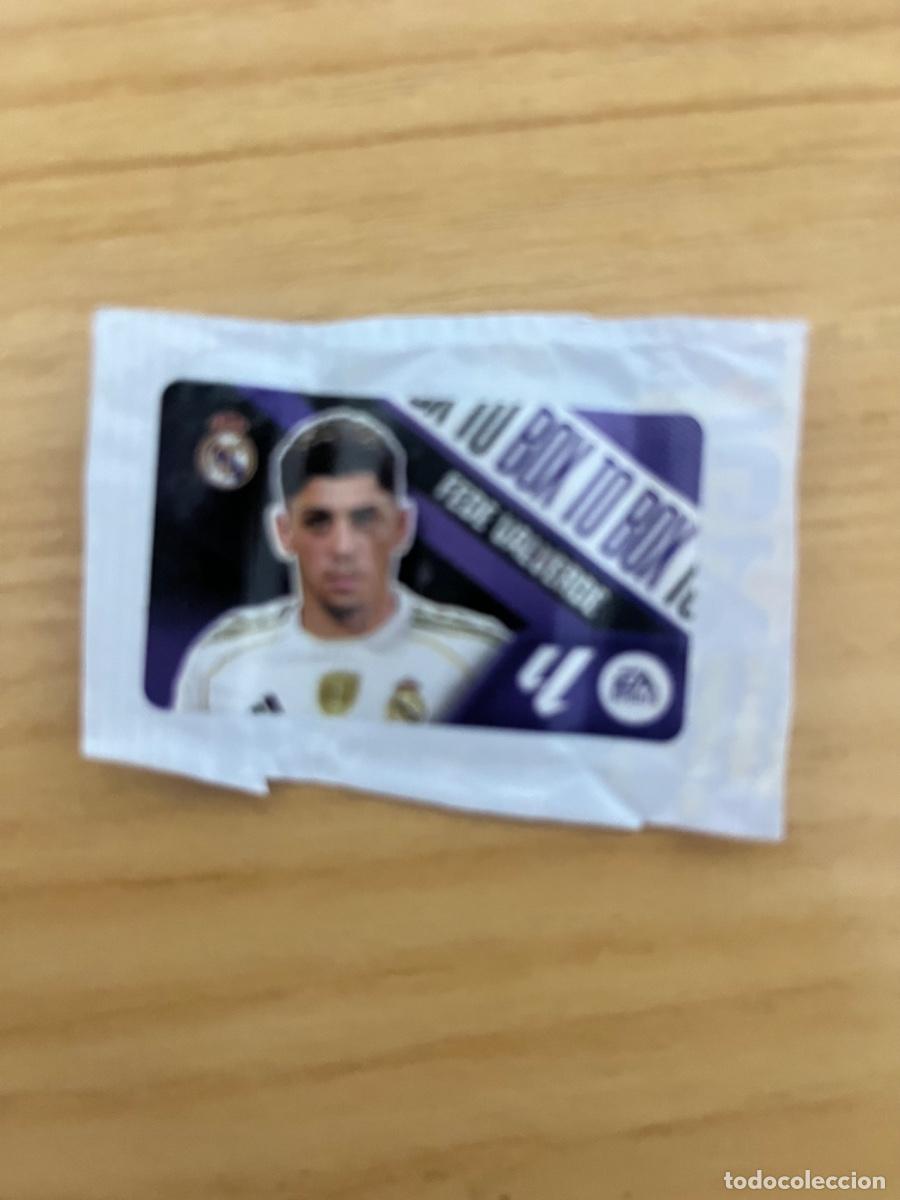 Coleccionismo deportivo: Valverde Real Madrid box to box chicles ediciones este 26-27