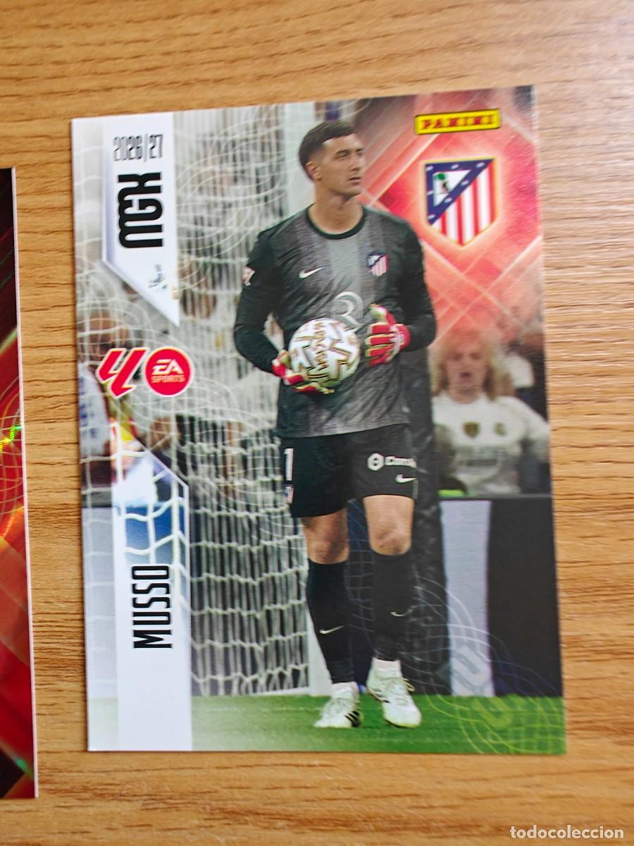 Coleccionismo deportivo: Musso 57 Panini Megacracks 26 27 Atl&eacute;tico de Madrid 2026 2027