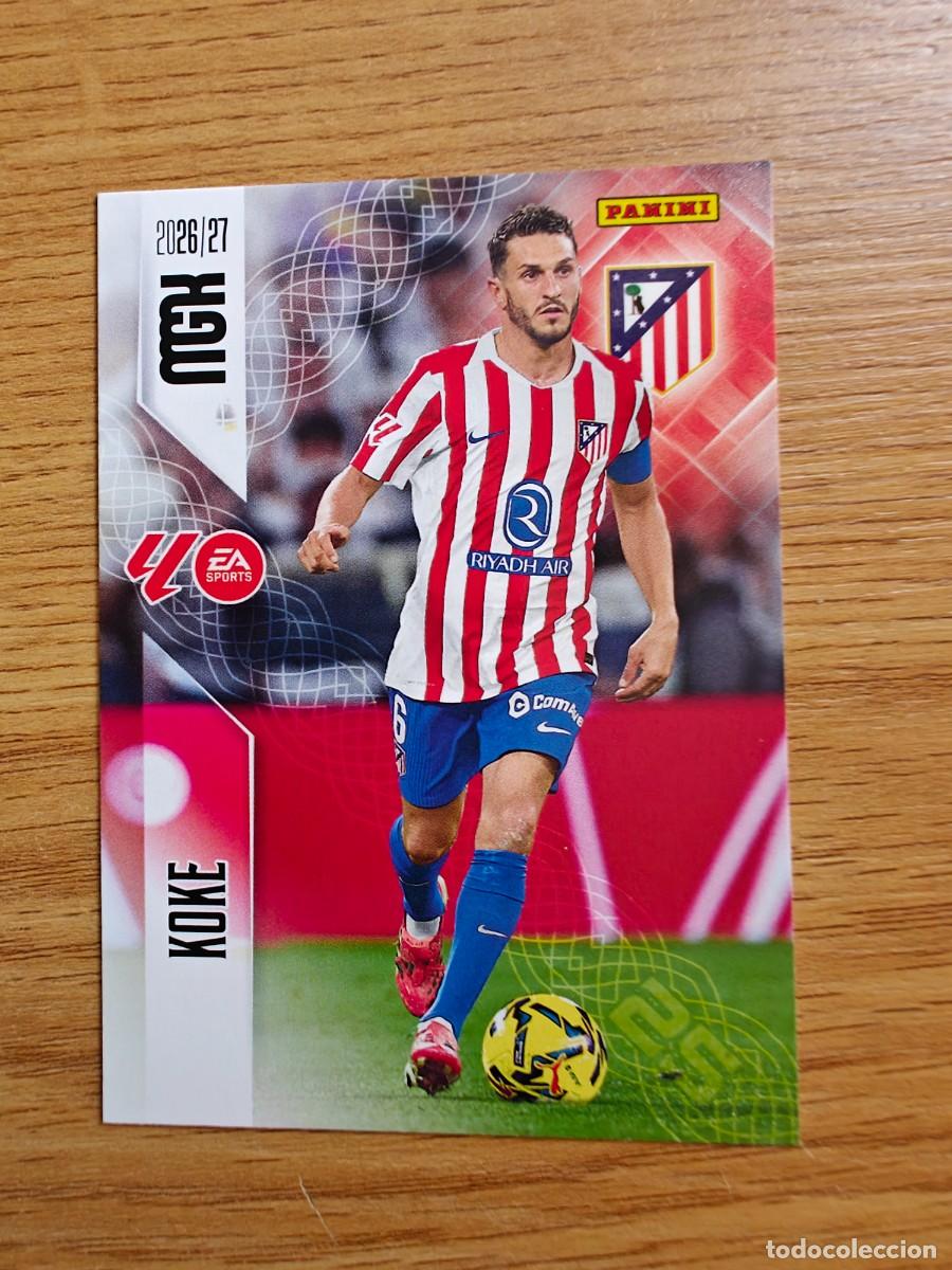 Coleccionismo deportivo: Koke 64 Panini Megacracks 26 27 Atl&eacute;tico de Madrid 2026 2027