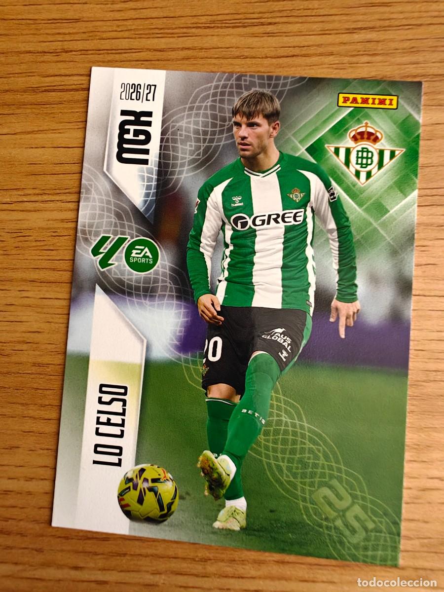Coleccionismo deportivo: Lo Celso 103 Panini Megacracks 26 27 Real Betis 2026 2027