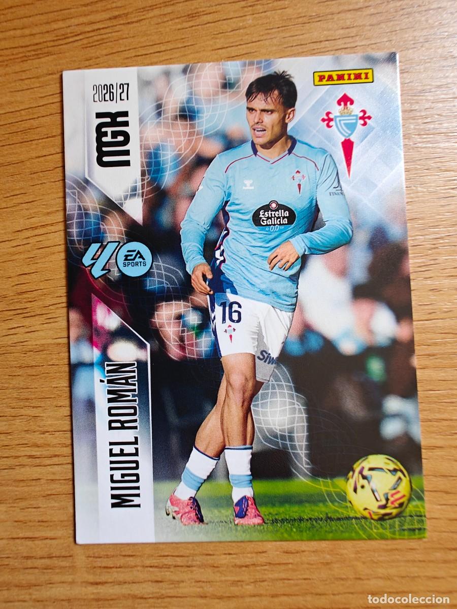Coleccionismo deportivo: Miguel Rom&aacute;n 119 Panini Megacracks 26 27 RC Celta 2026 2027