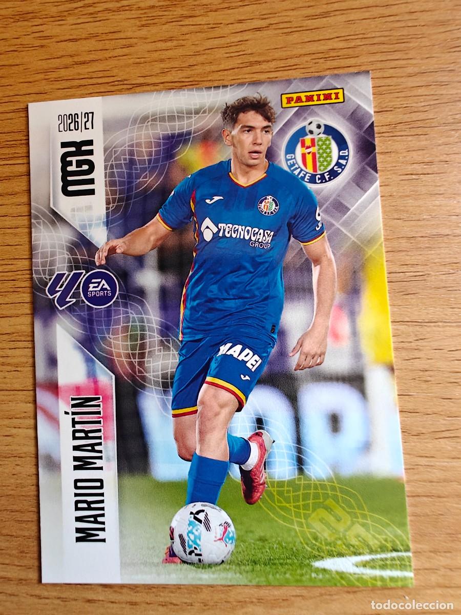 Coleccionismo deportivo: Mario Mart&iacute;n 190 Panini Megacracks 26 27 Getafe CF 2026 2027