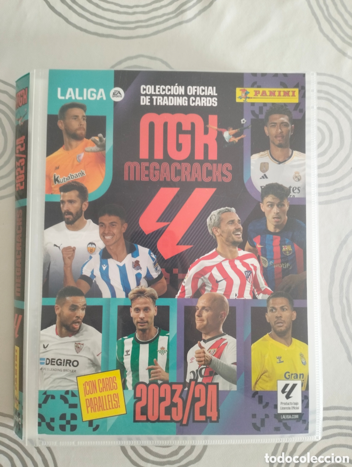 Coleccionismo deportivo: &Aacute;LBUM DE CROMOS LALIGA MEGACRACKS 2023/24