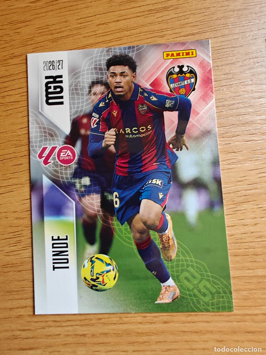 Coleccionismo deportivo: Tunde 212 Panini Megacracks 26 27 Levante UD 2026 2027