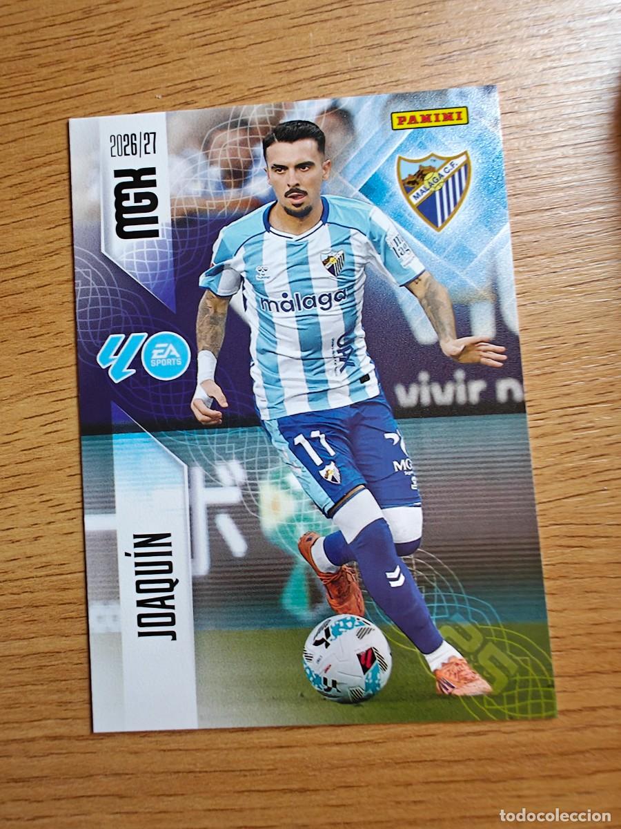 Coleccionismo deportivo: Joaqu&iacute;n 251 Panini Megacracks 26 27 M&aacute;laga CF 2026 2027
