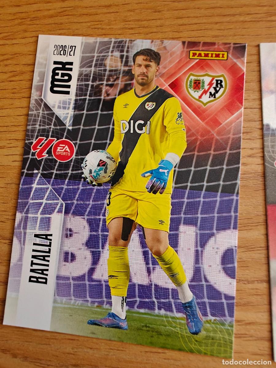 Coleccionismo deportivo: Batalla 290 Panini Megacracks 26 27 Rayo Vallecano 2026 2027