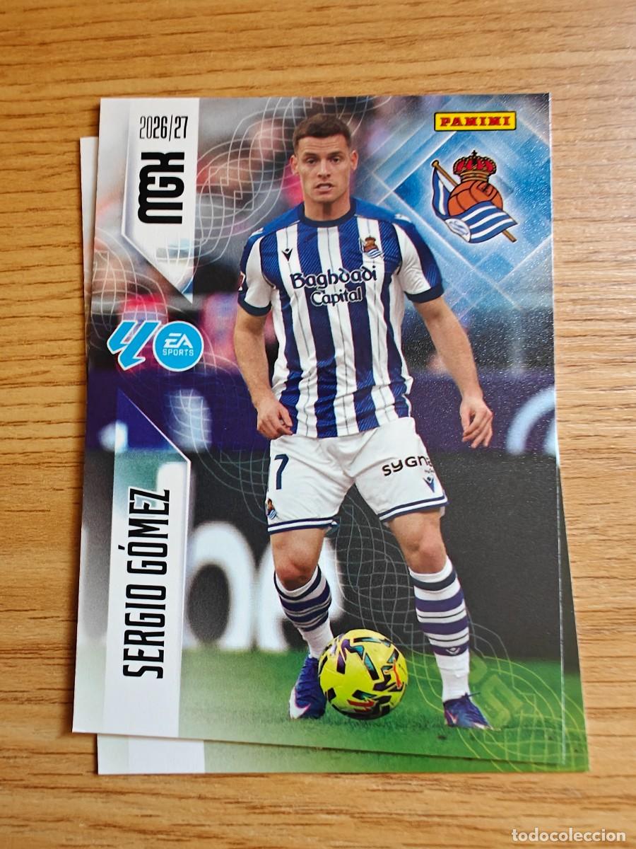 Coleccionismo deportivo: Sergio G&oacute;mez 313 Panini Megacracks 26 27 Real Sociedad 2026 2027